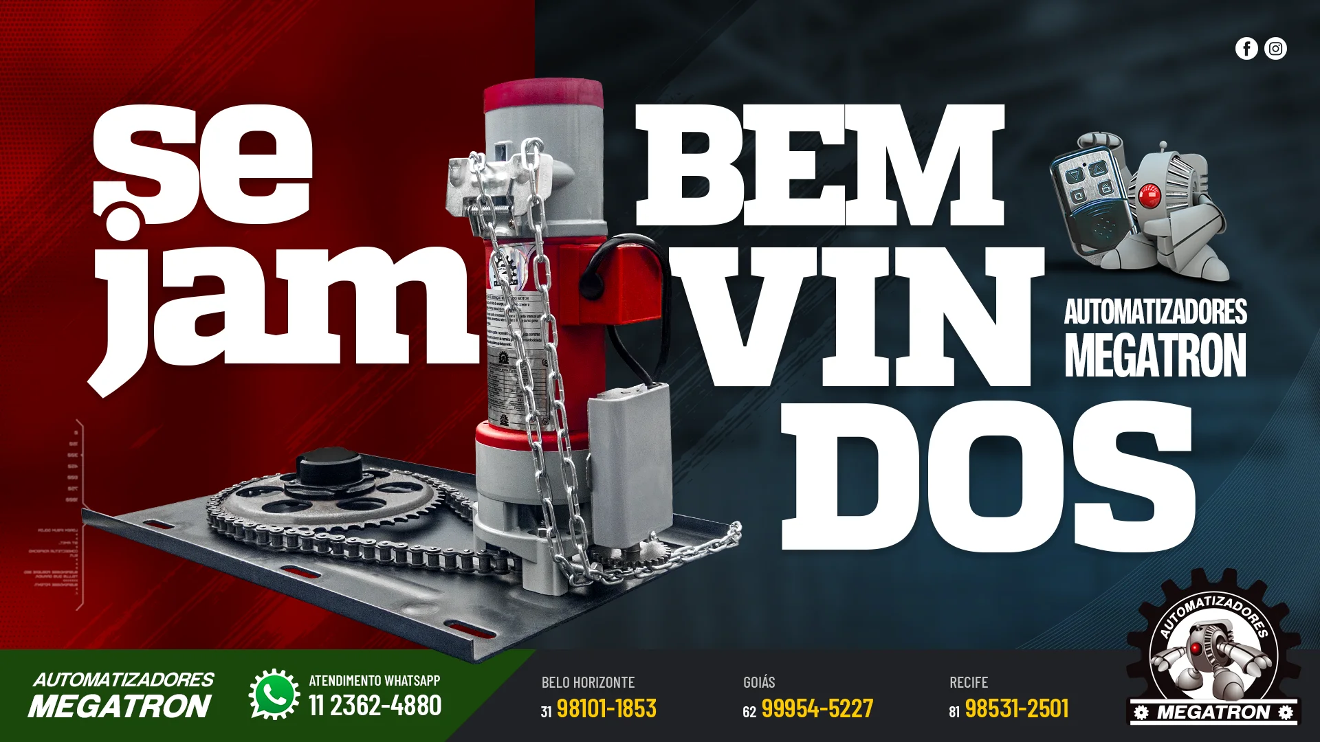 Seja Bem Vindo a Automatizadores Megatron