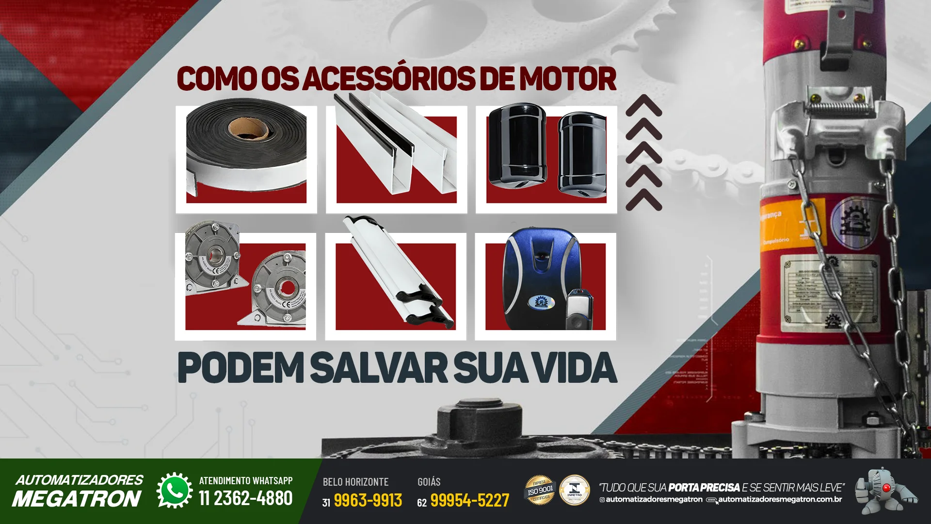 Como os acessórios de motor podem salvar a sua vida?