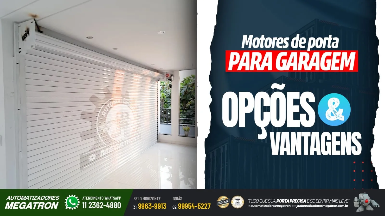 Motores de porta para garagens: opções e vantagens