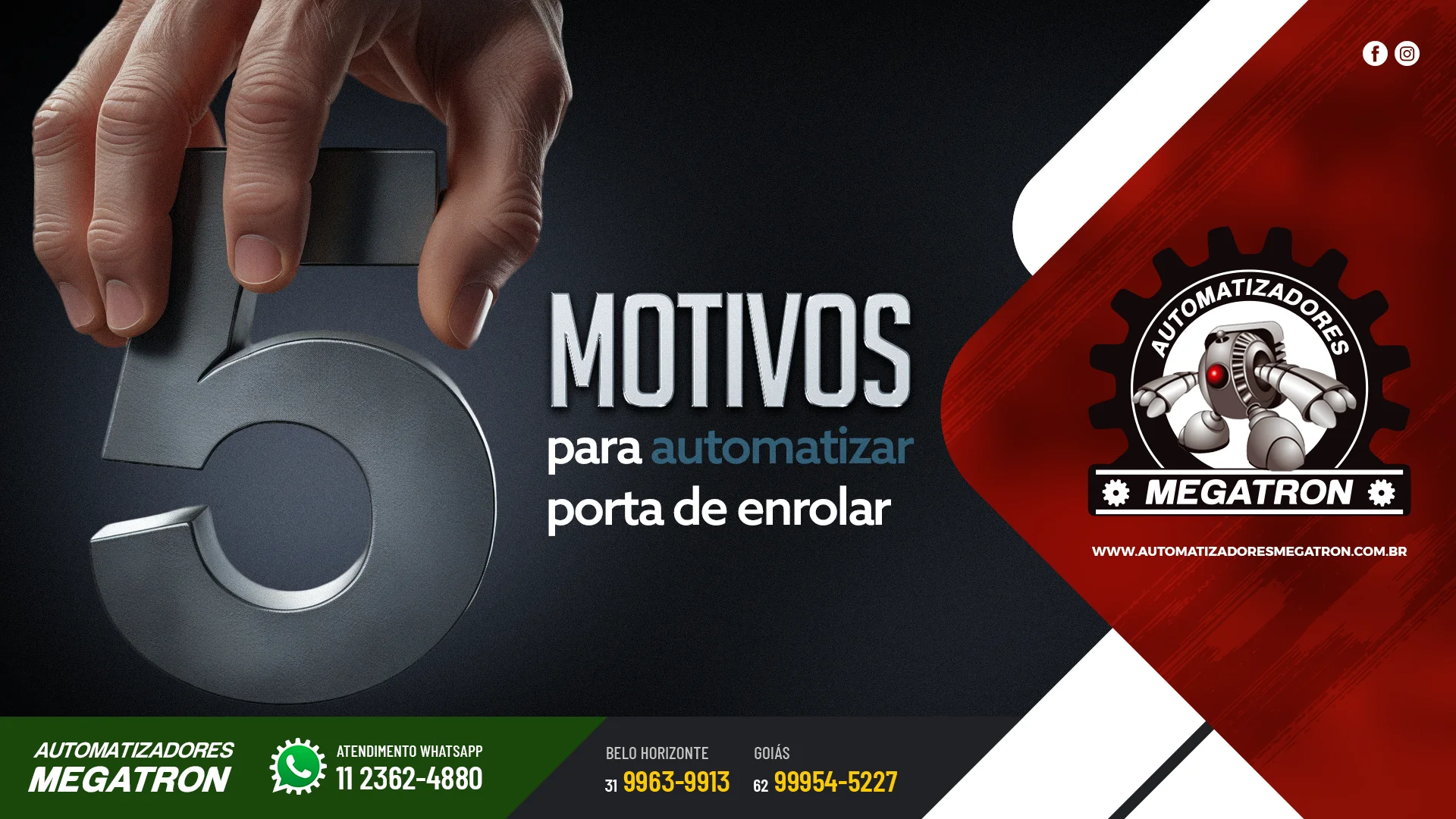 automatizar porta de enrolar