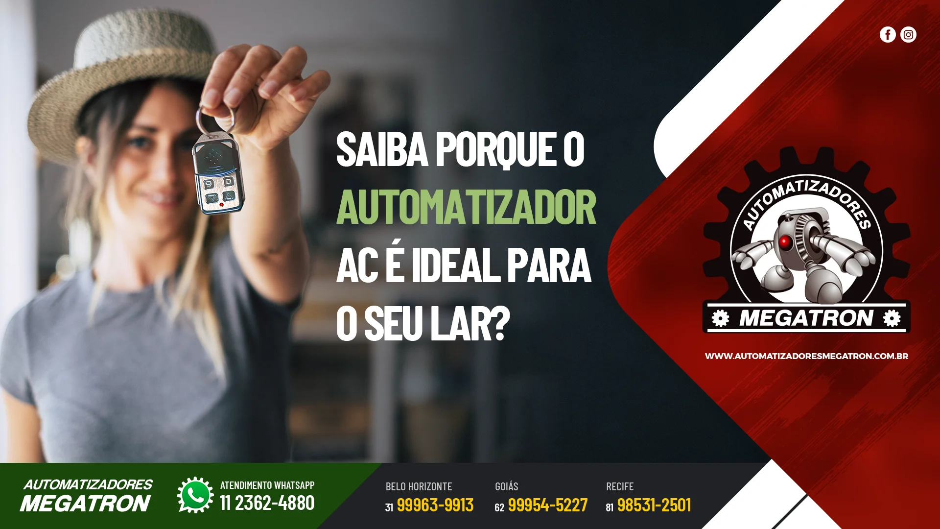 Como o automatizador AC é ideal para o seu lar?