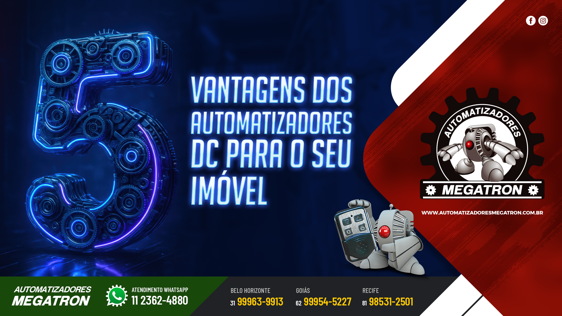 Automatizadores DC: 5 vantagens para o seu imóvel
