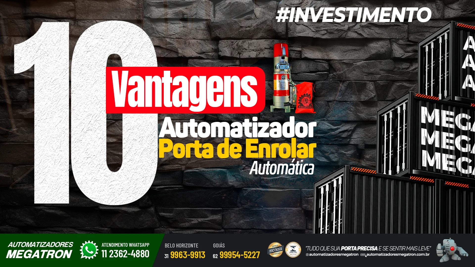10 vantagens para investir no automatizador para porta automática