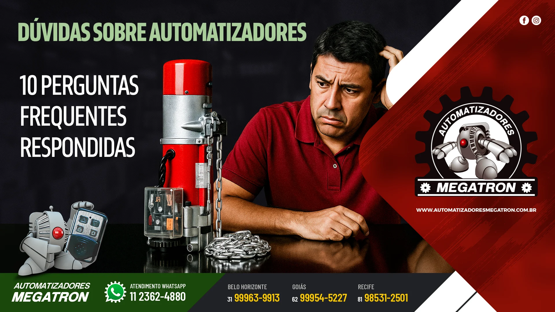 Dúvidas sobre automatizadores: 10 perguntas frequentes respondidas