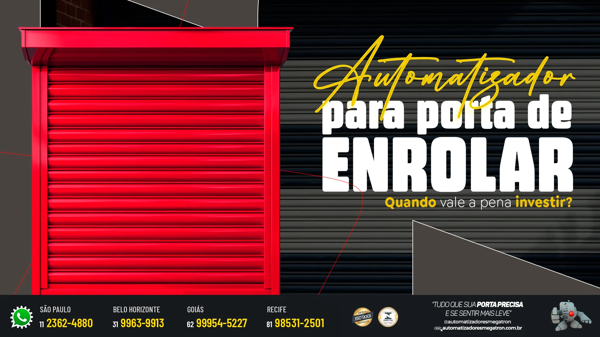 Automatizador para portas de enrolar: quando vale a pena investir