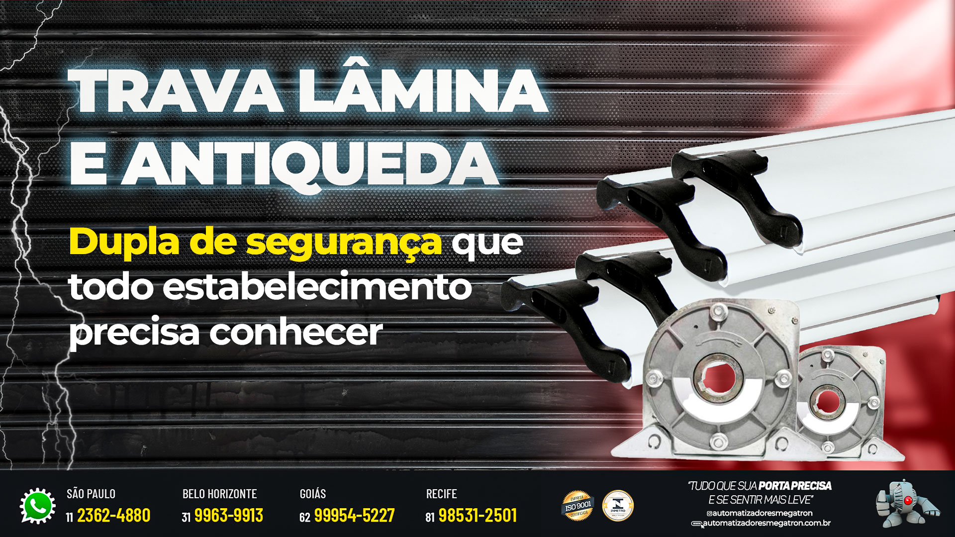 Trava lâmina e antiqueda: dupla de segurança que todo estabelecimento precisa conhecer