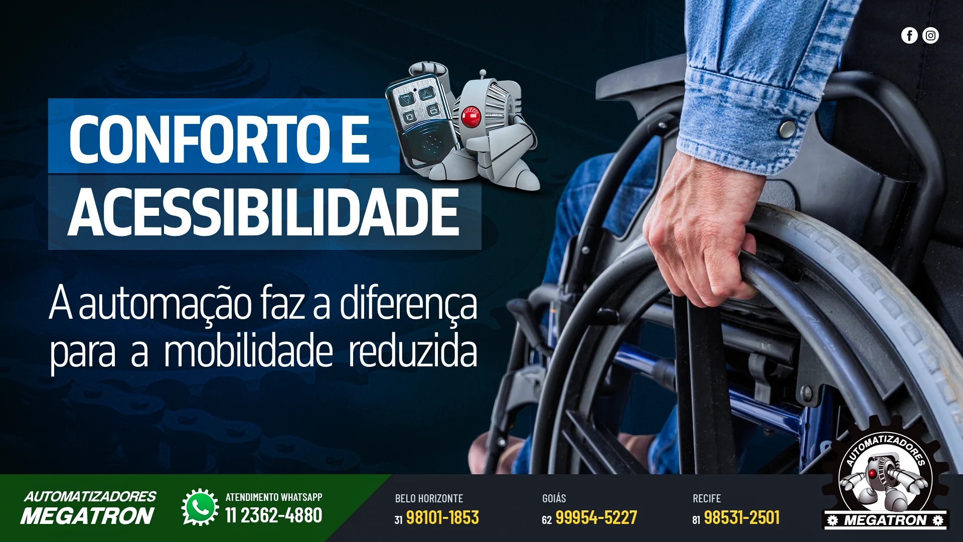 Conforto e acessibilidade: a automação faz toda a diferença para quem conta com mobilidade reduzida