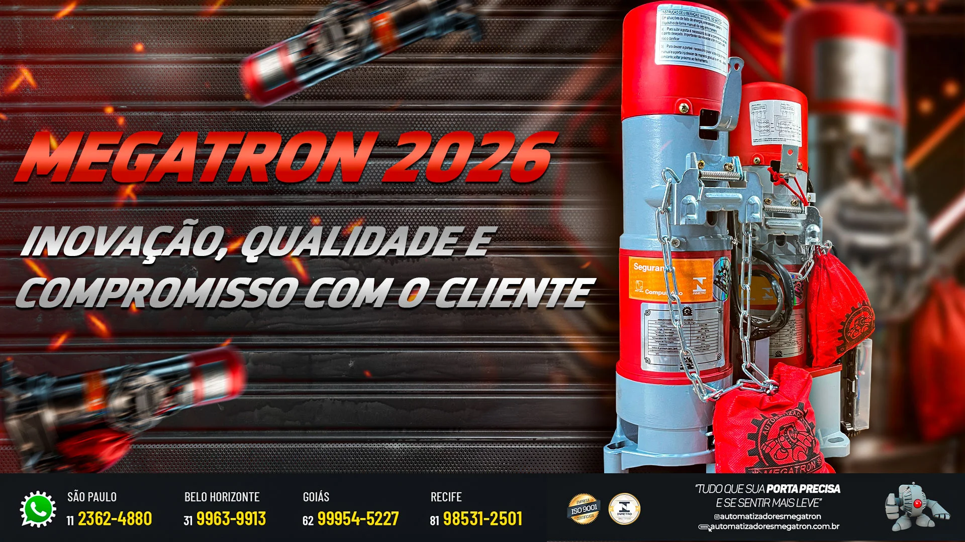Megatron em 2026: inovação, qualidade e compromisso com o cliente