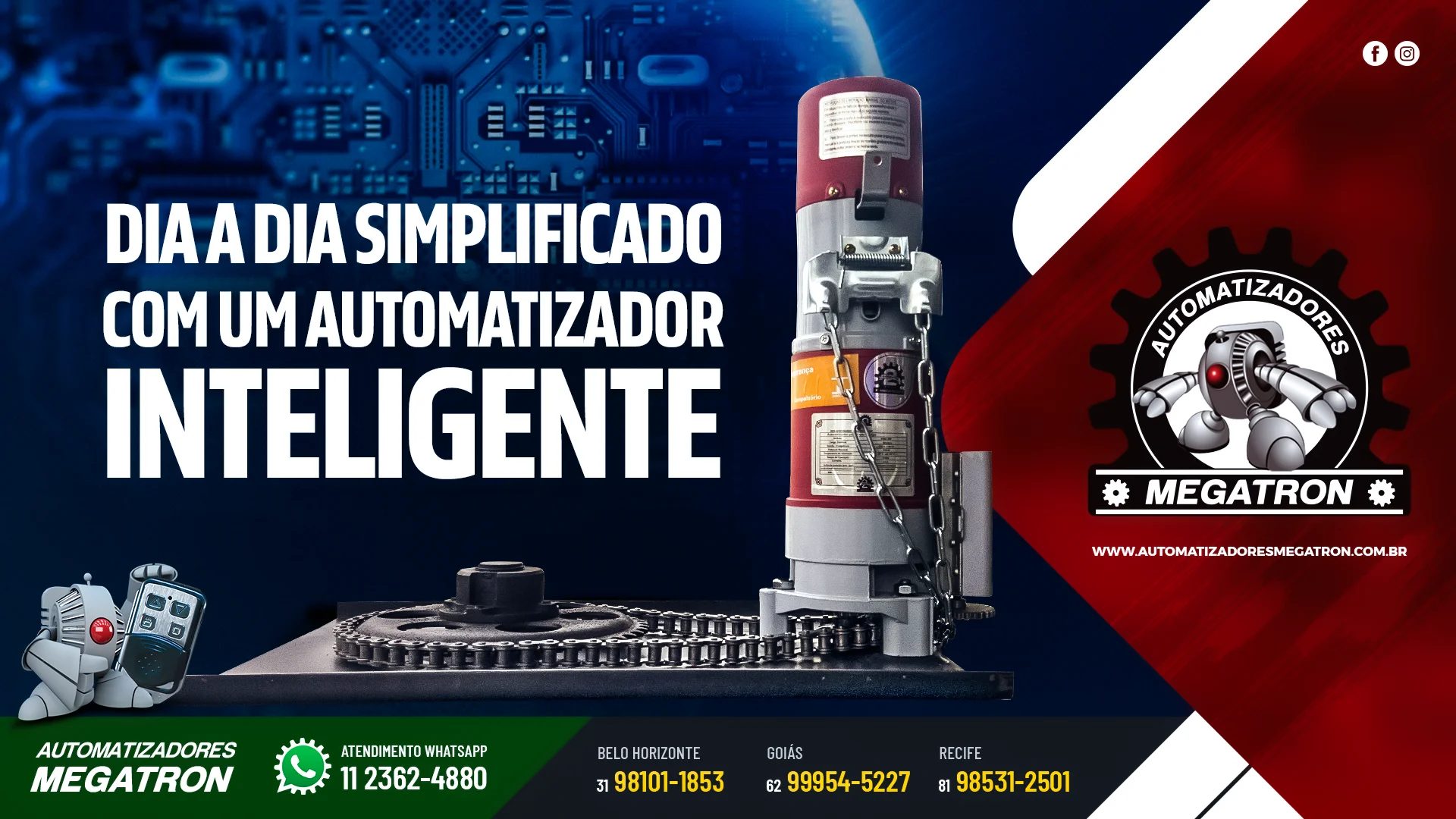 Dia a dia simplificado com um automatizador inteligente: praticidade que você sente na rotina