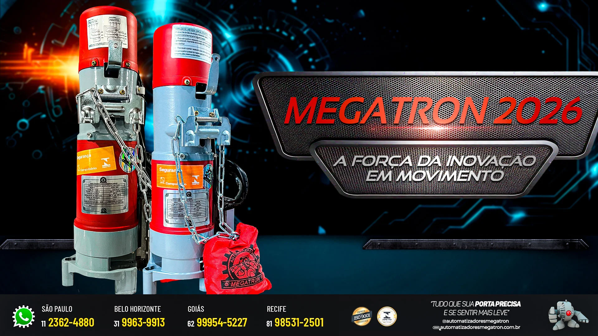 Megatron 2026: a força da inovação em movimento