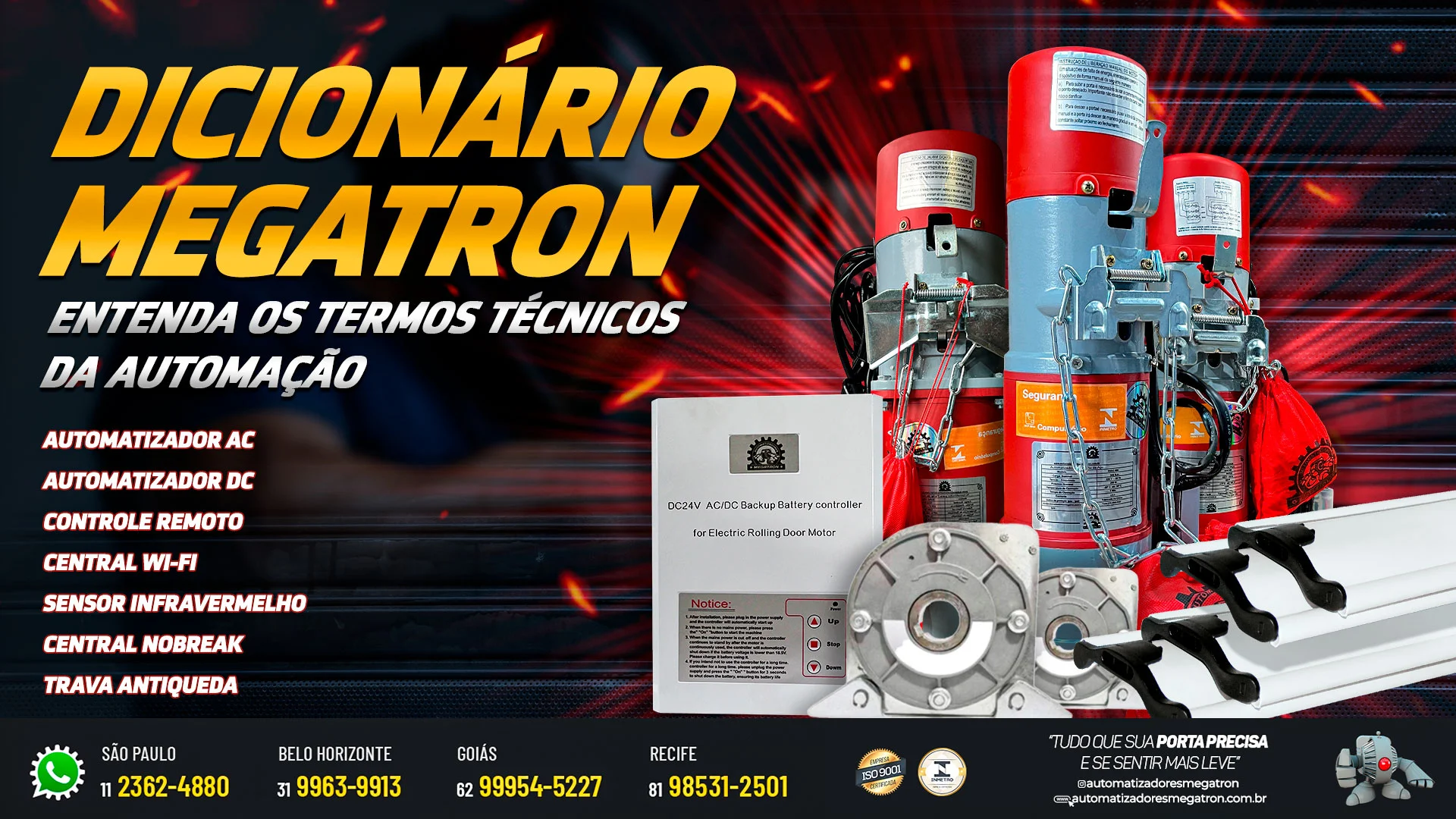 Dicionário Megatron: entenda os termos técnicos da automação