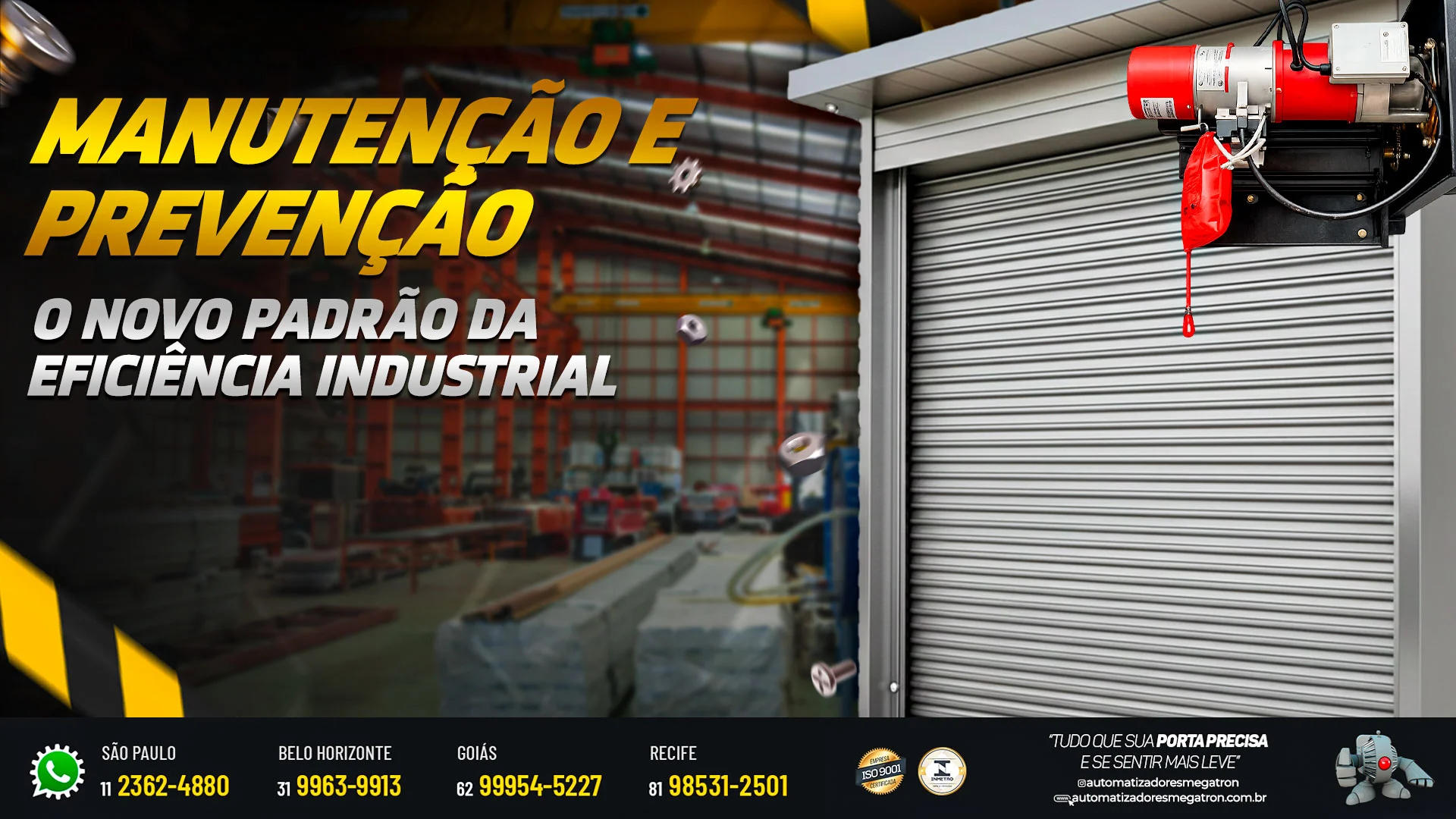 Manutenção e prevenção: o novo padrão da eficiência industrial