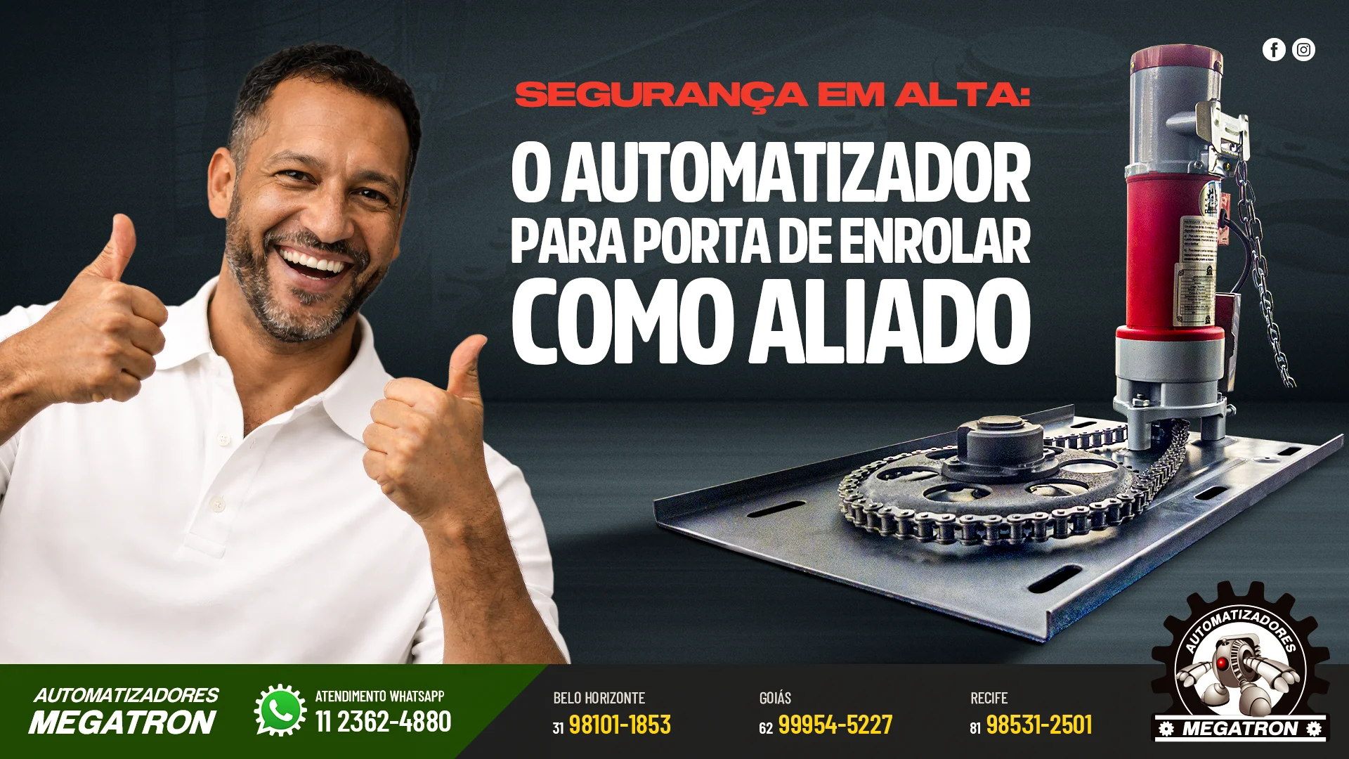 Segurança em alta: o automatizador de porta de enrolar como aliado