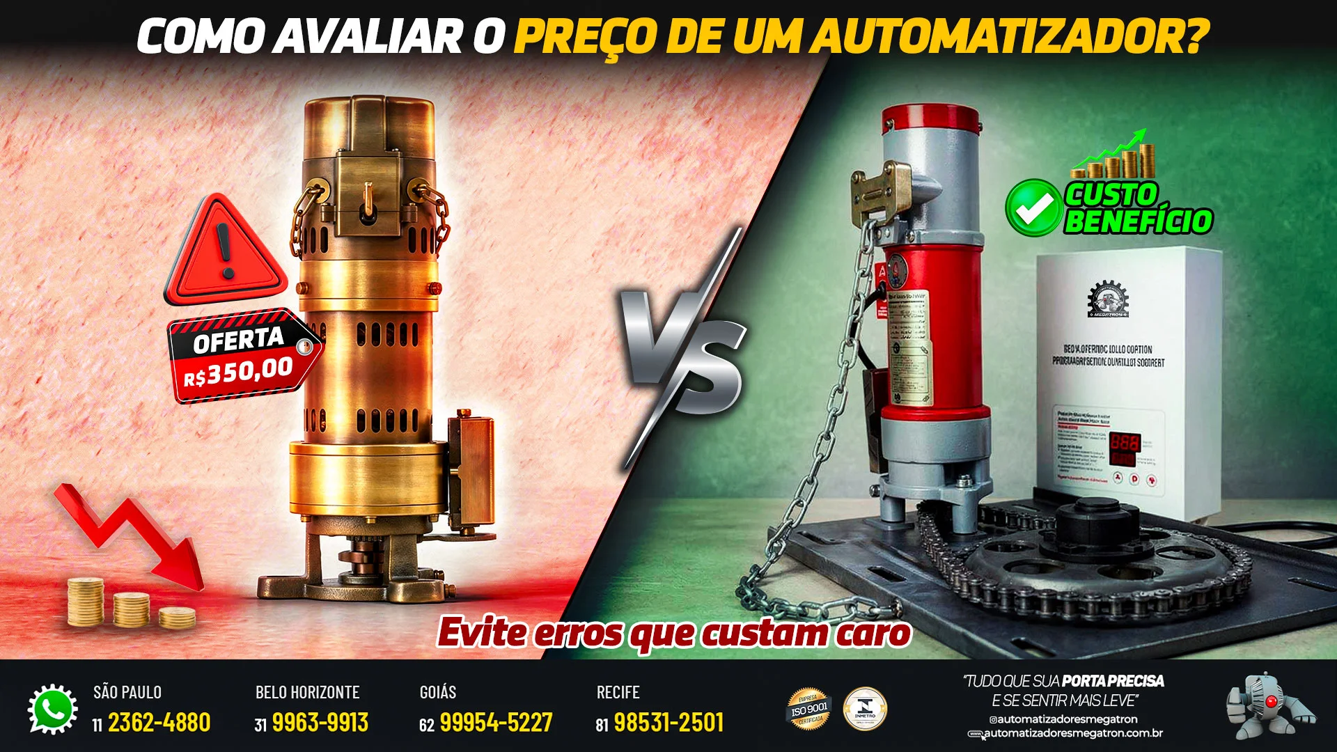 Como avaliar o automatizador preço? Veja o que realmente influencia no custo-benefício