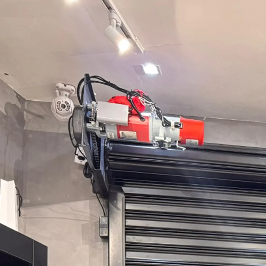 motor AC ou DC para porta de enrolar