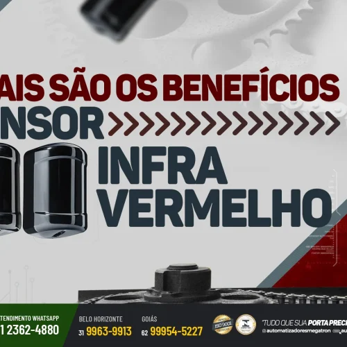 Quais são os benefícios do sensor infravermelho?