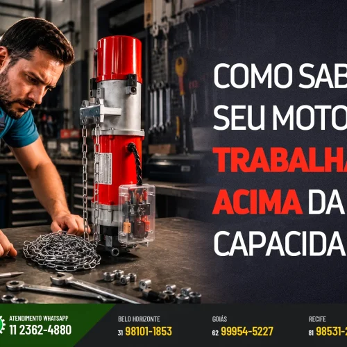 Como saber se o seu motor está trabalhando acima da capacidade?